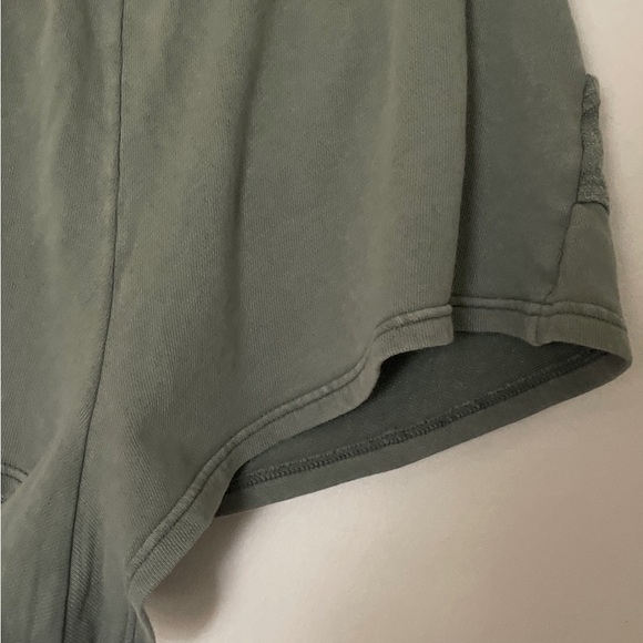Aerie Sage Green Lounge Cotton Shorts Large - Picture 7 of 11
